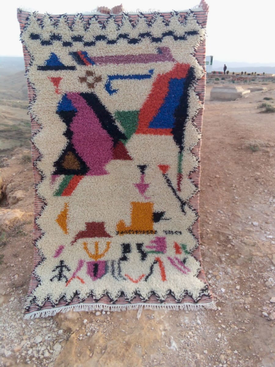  Beni Ourain  Colored Morocco