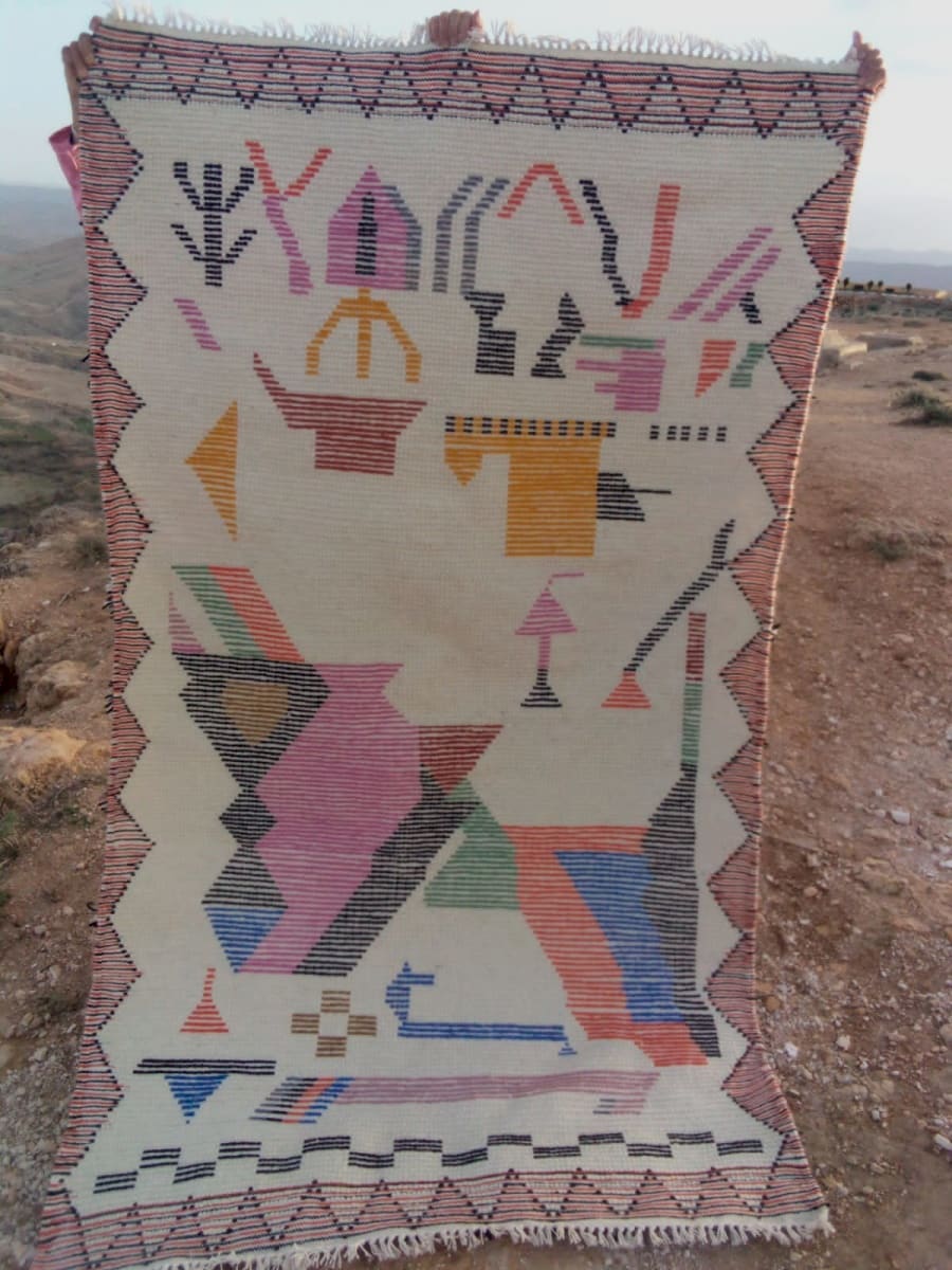  Beni Ourain  Colored Morocco