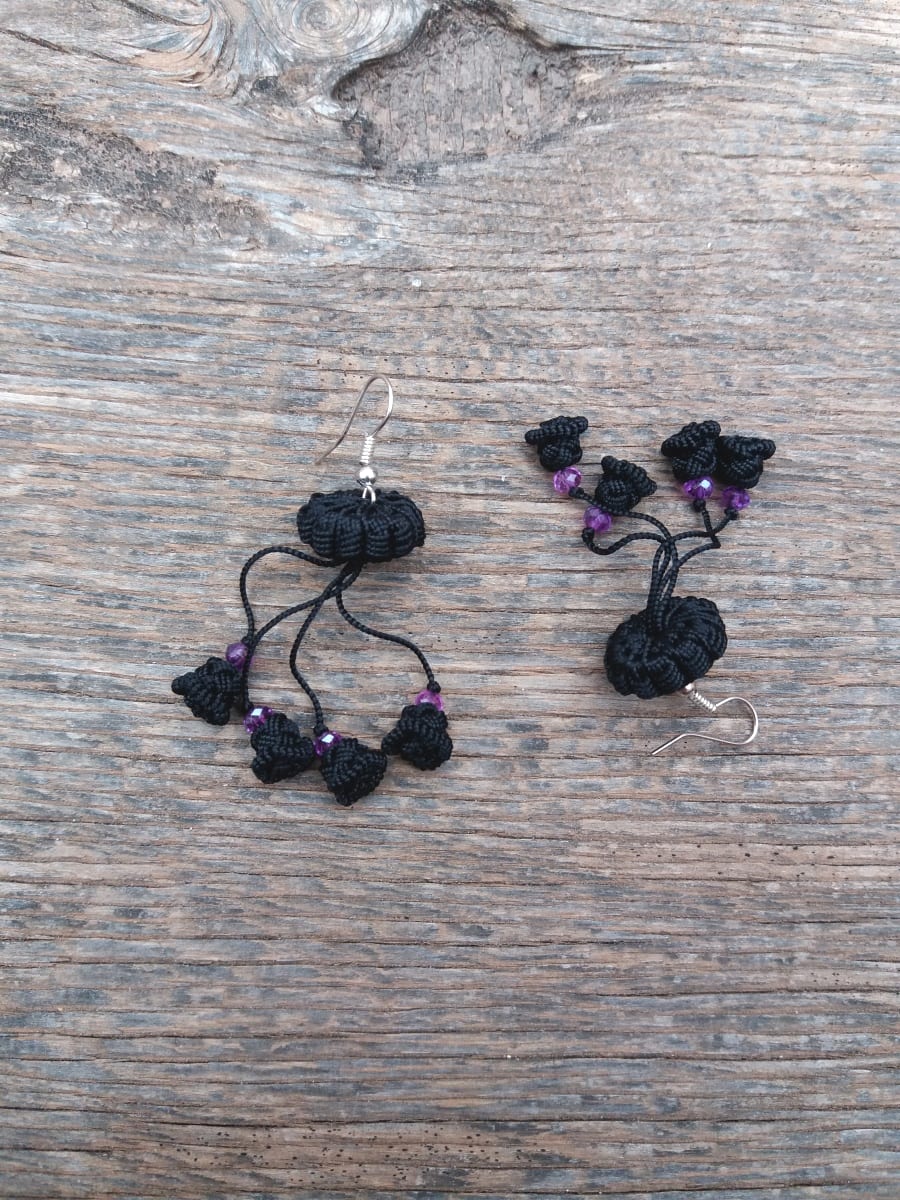 Multi Button Earrings