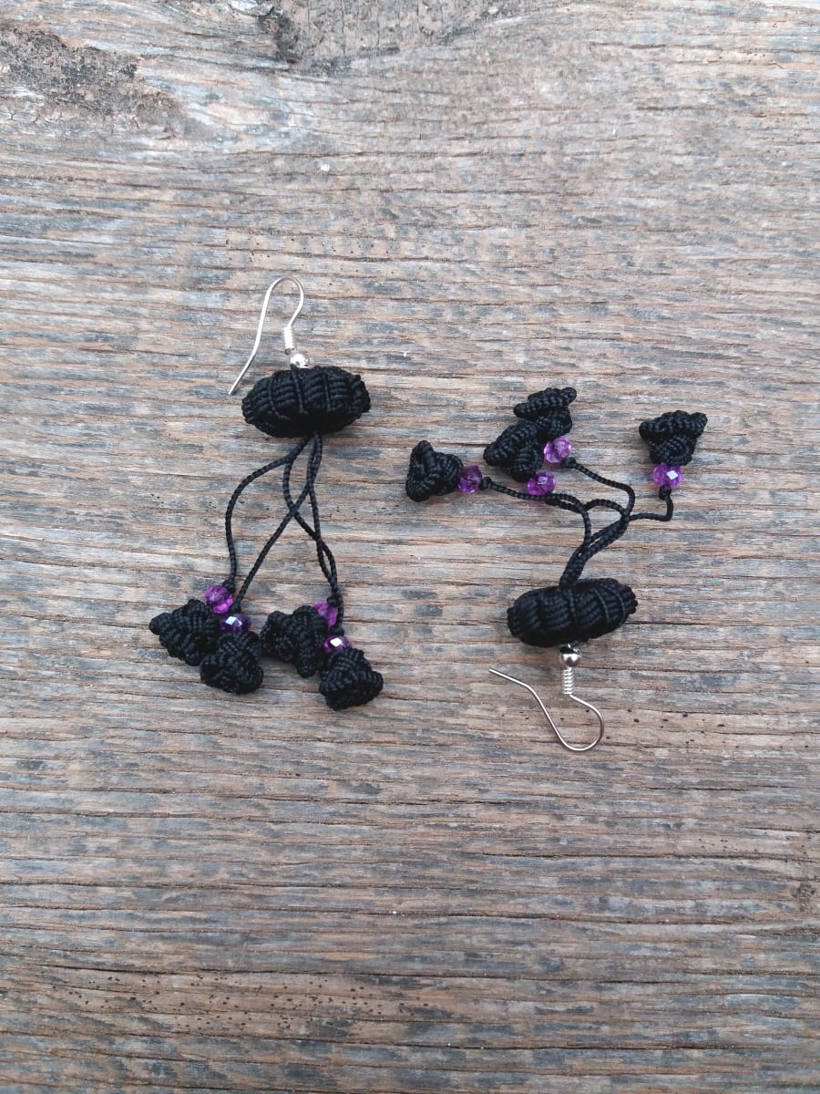 Multi Button Earrings