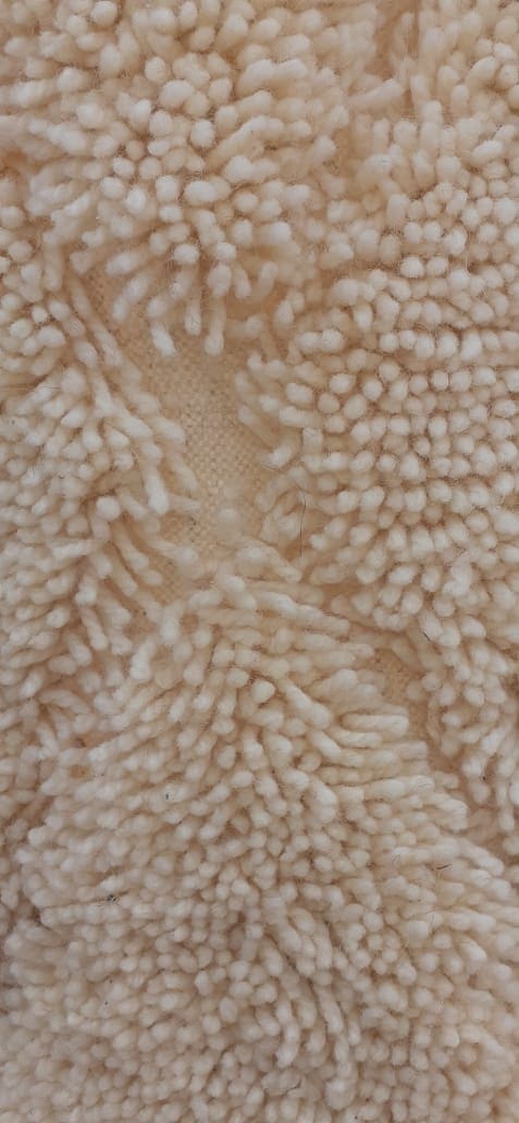  Pile Knot  White Morocco