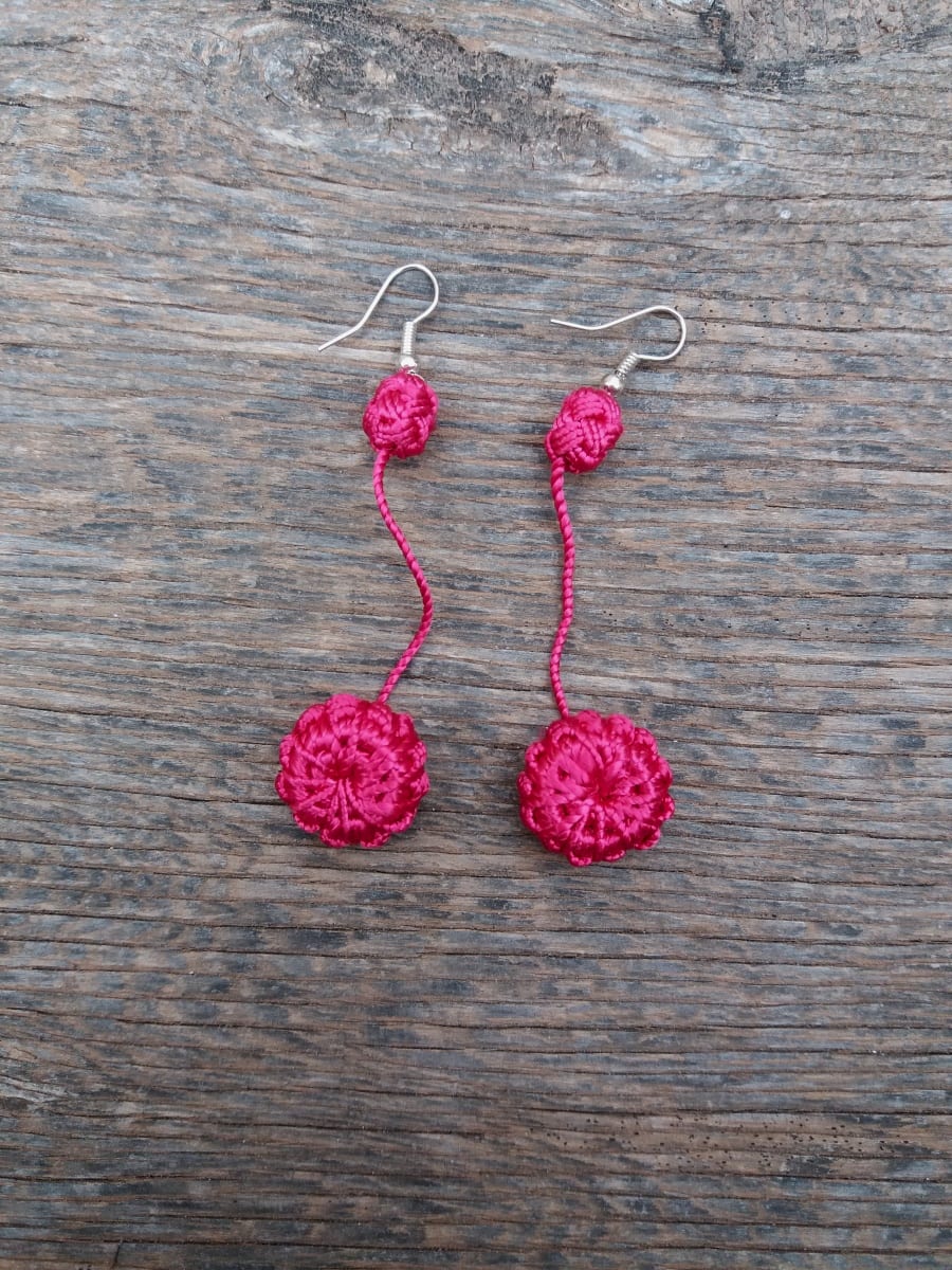 Multi Button Earrings