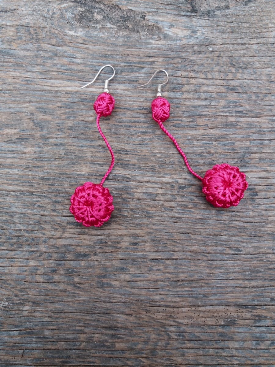 Multi Button Earrings