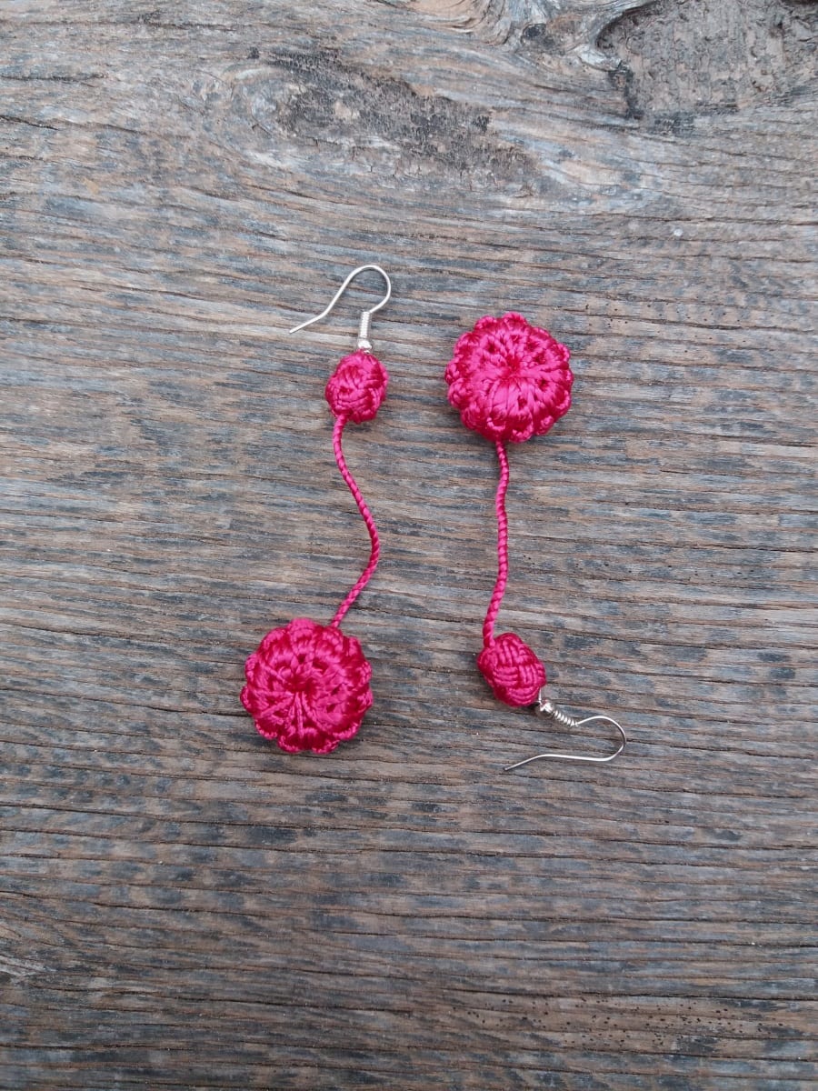 Multi Button Earrings