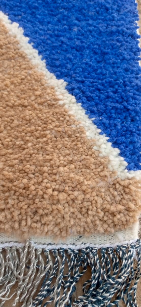  Rug   Light Blue, Blue Morocco