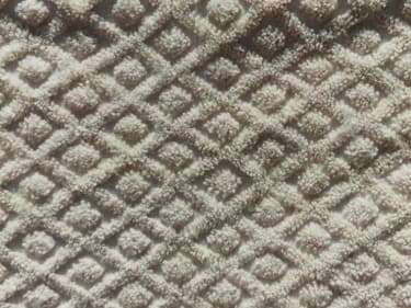  Pile Knot Rug Wool Thread White Morocco