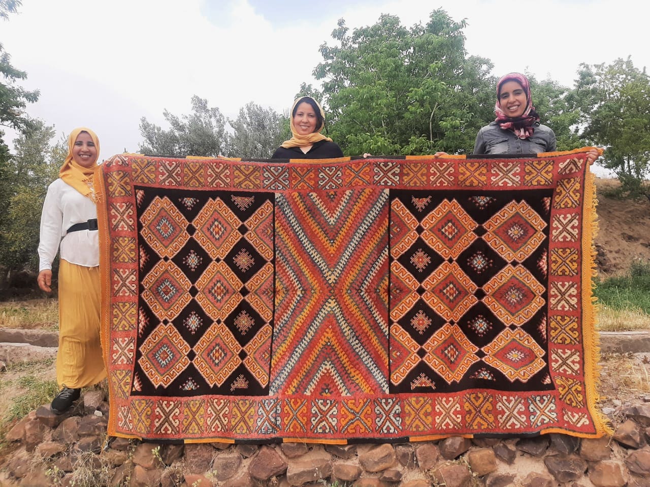  Pileknot Rug  Colored Morocco