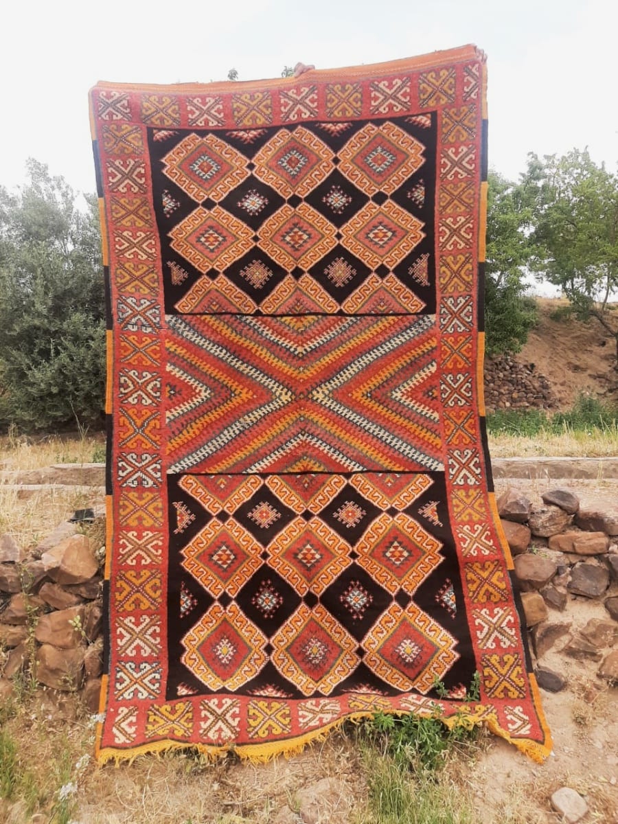  Pileknot Rug  Colored Morocco