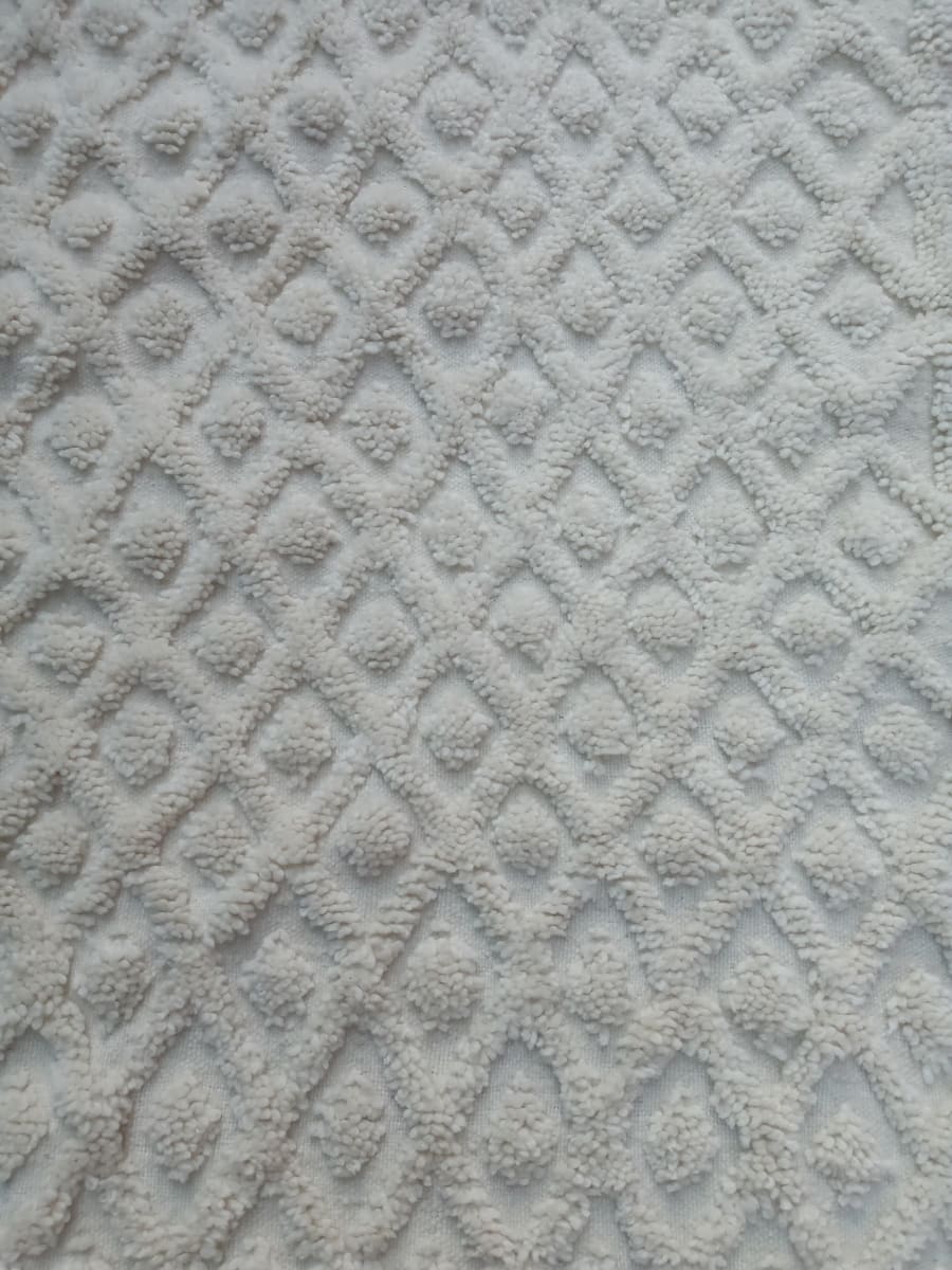  A rug  White Morocco