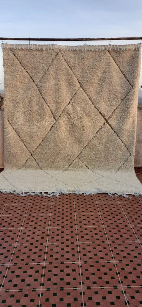  Pile Knot  White Morocco
