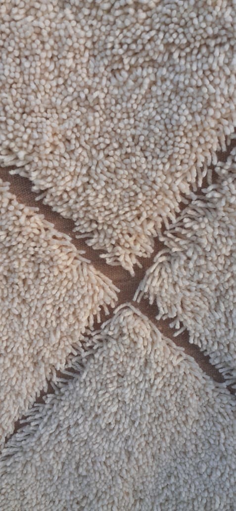  Pile Knot  White Morocco