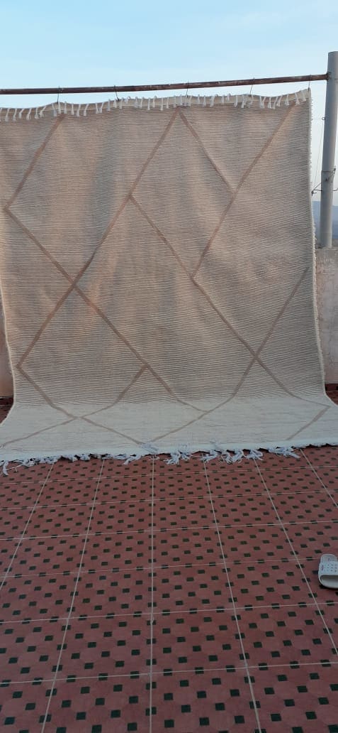  Pile Knot  White Morocco