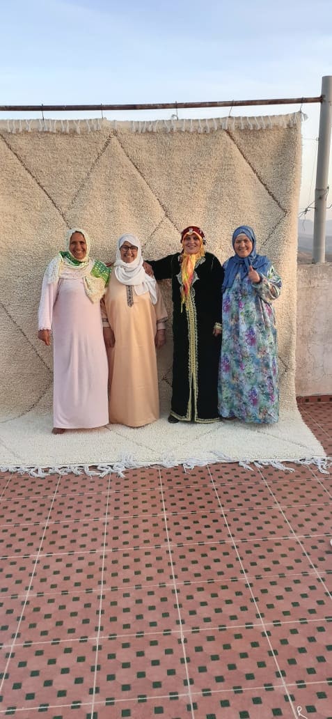  Pile Knot  White Morocco