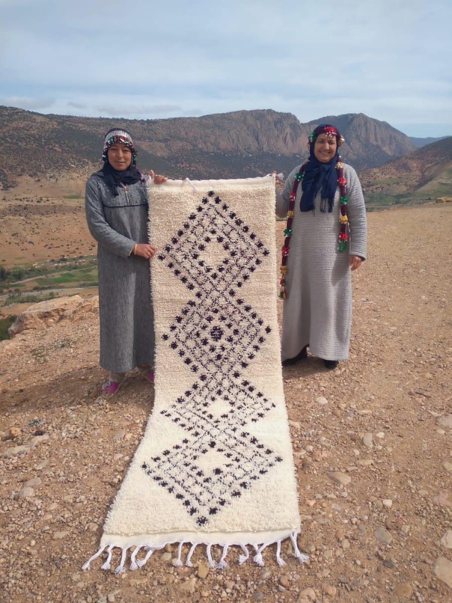  Beni Ourain  Brown, White Morocco