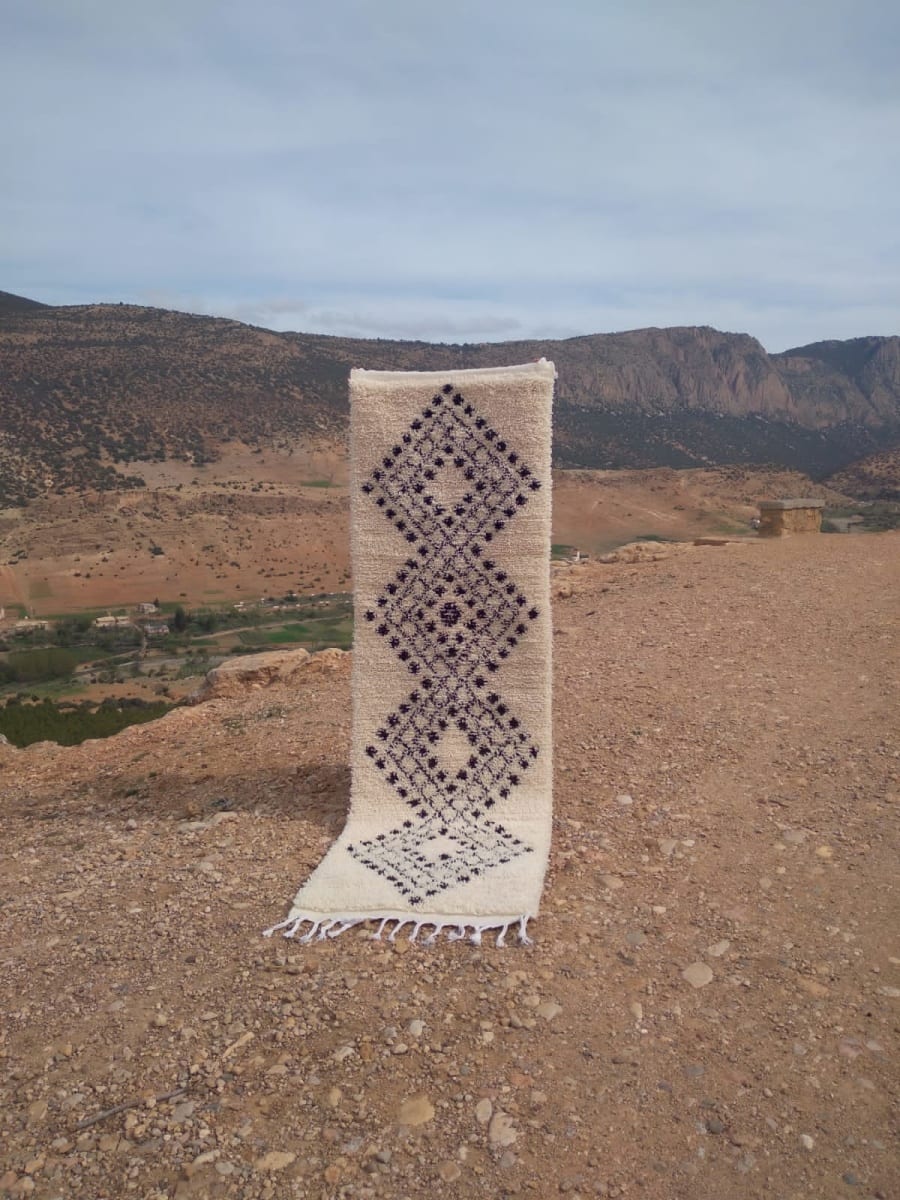  Beni Ourain  Brown, White Morocco