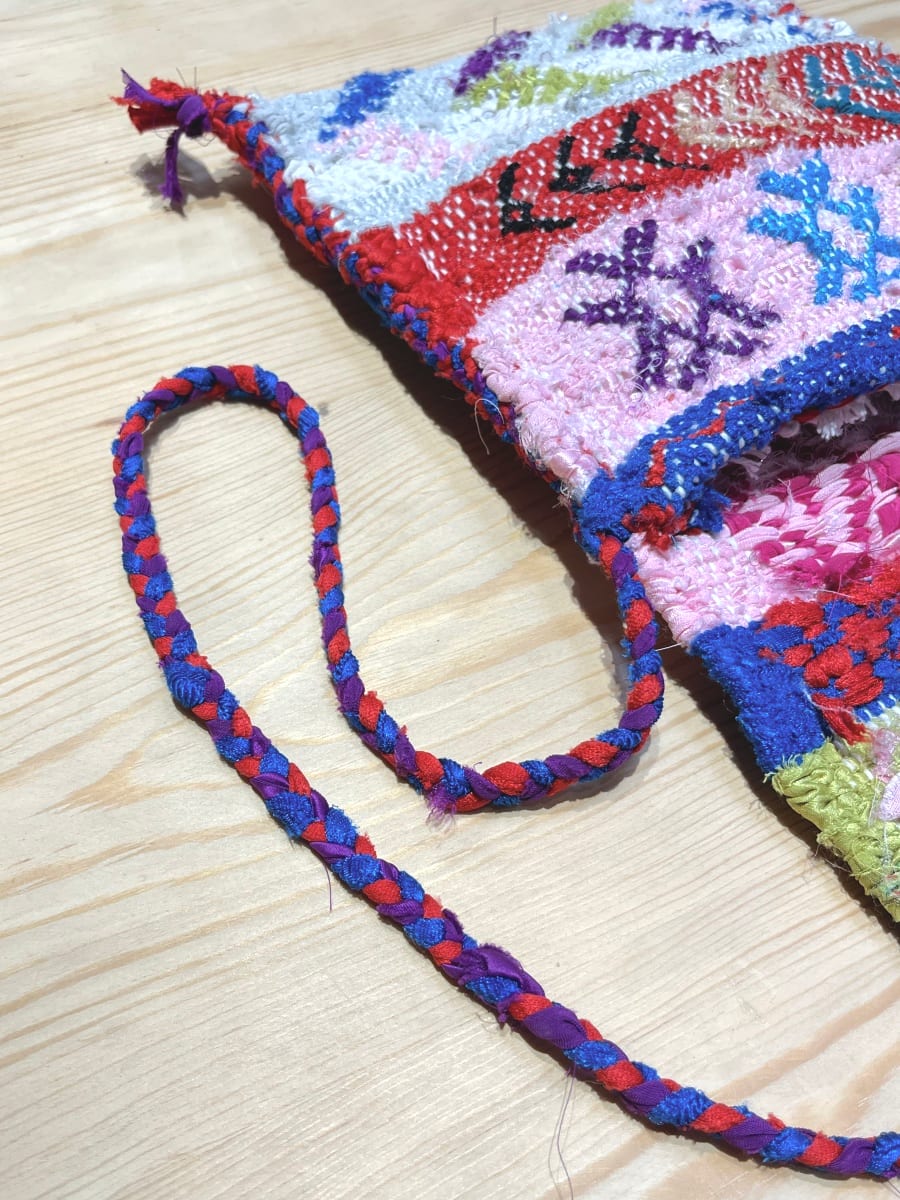 Handmade wool bag