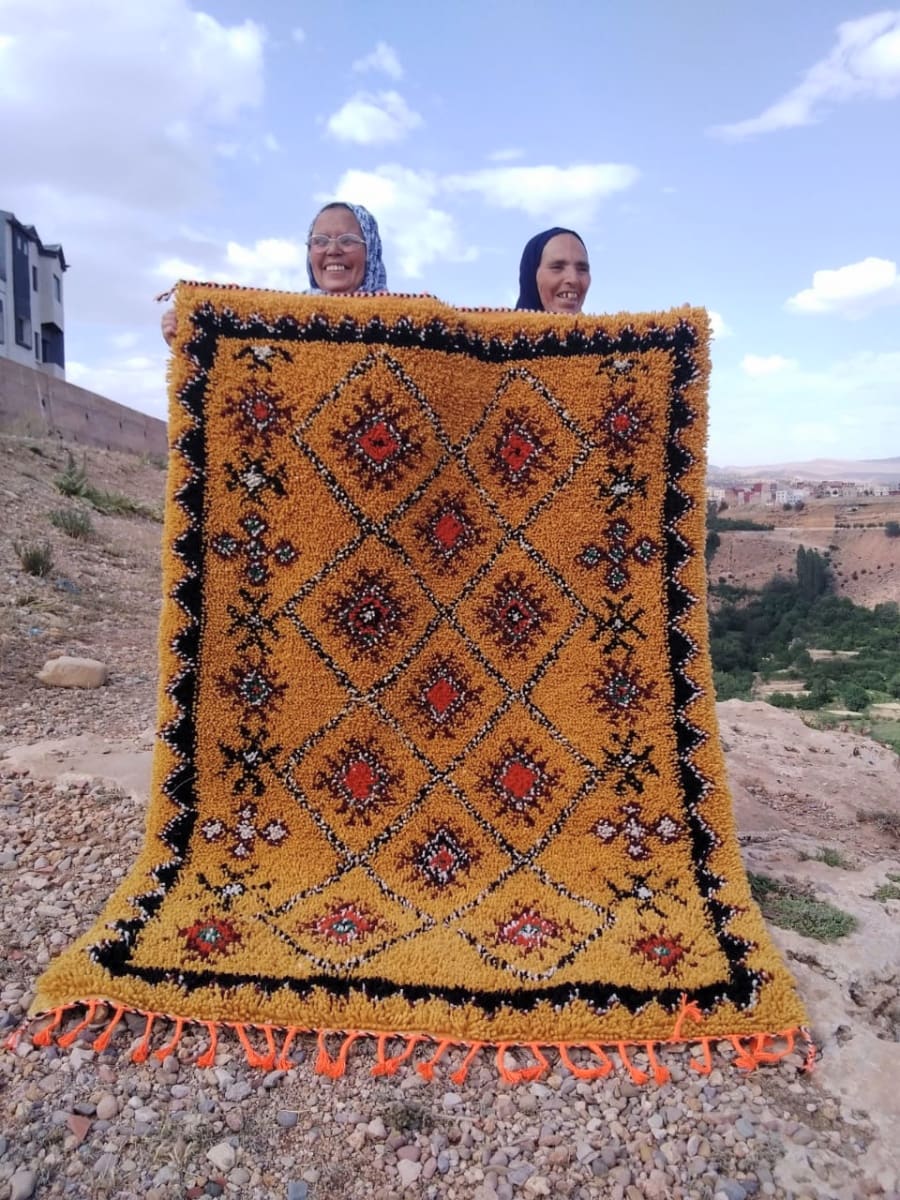  Beni Ourain  Colored Morocco