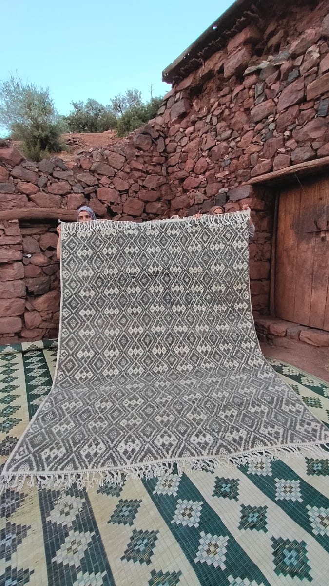 Mixed Pile and Flat Weave