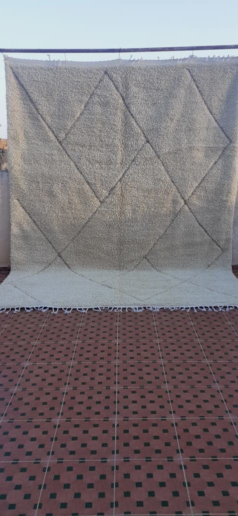  Pile Knot  White Morocco