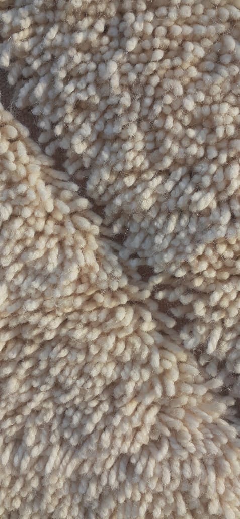  Pile Knot  White Morocco