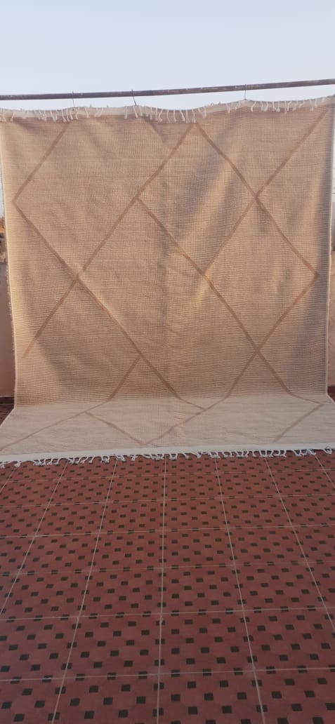  Pile Knot  White Morocco