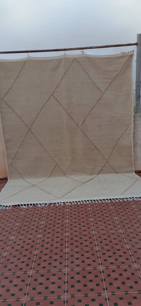  Pile Knot  White Morocco