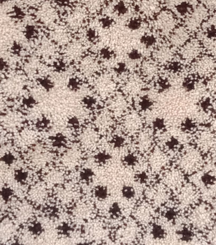  Beni Ourain rug  Black, White Morocco