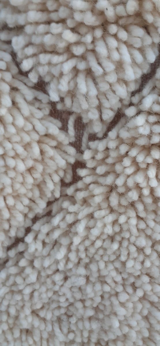  Pile Knot  White Morocco