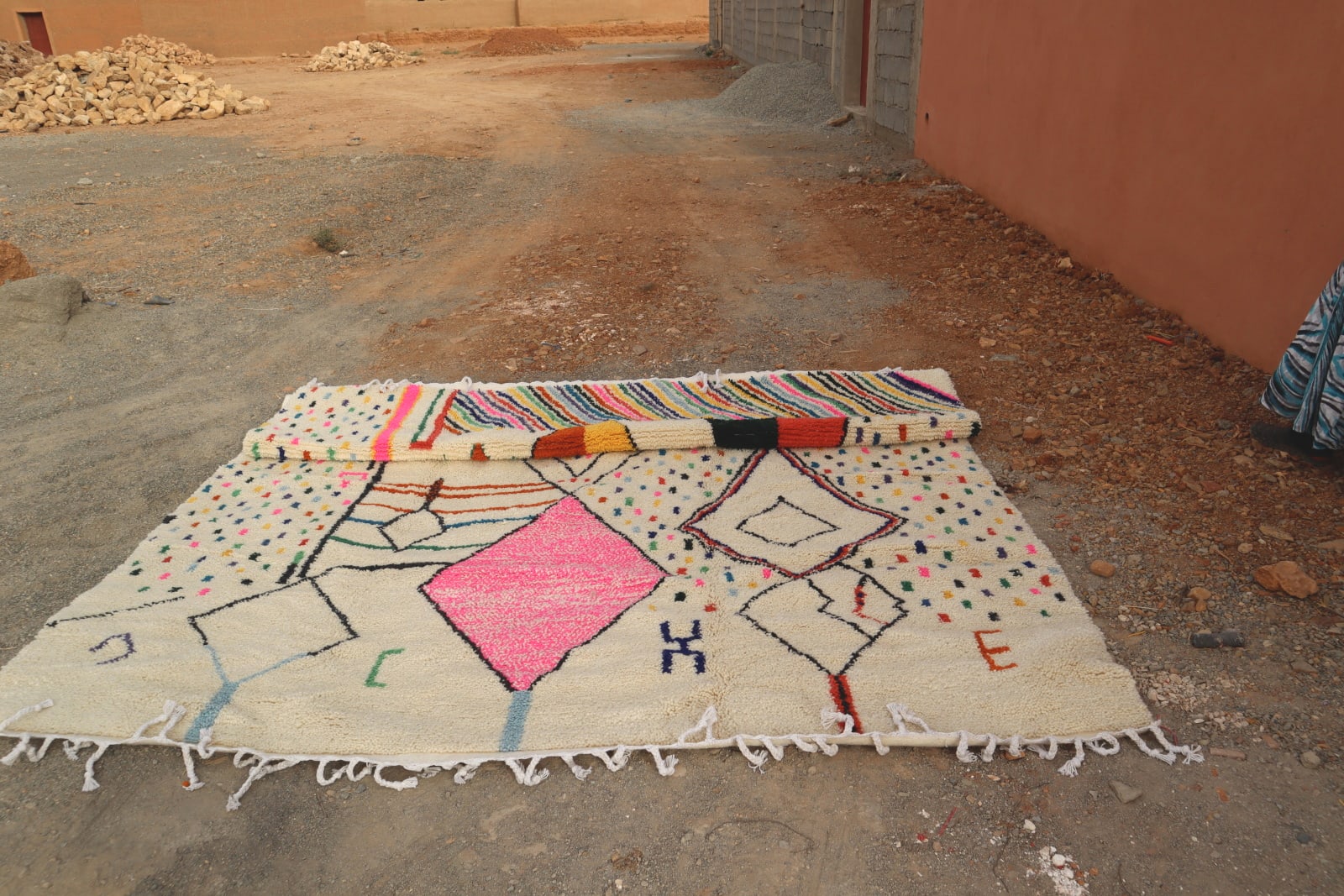  Rug   Colored Morocco