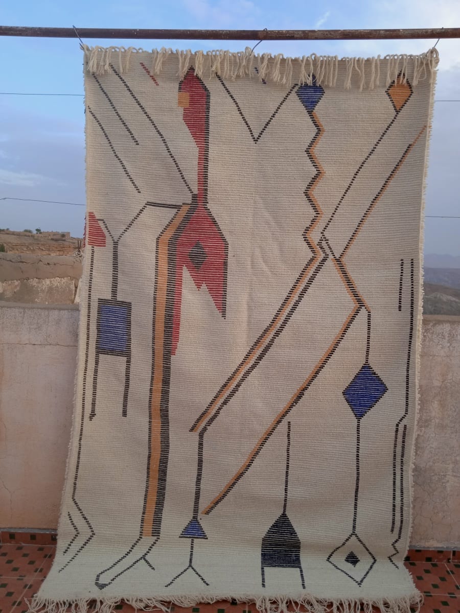  Pile Knot  Colored Morocco