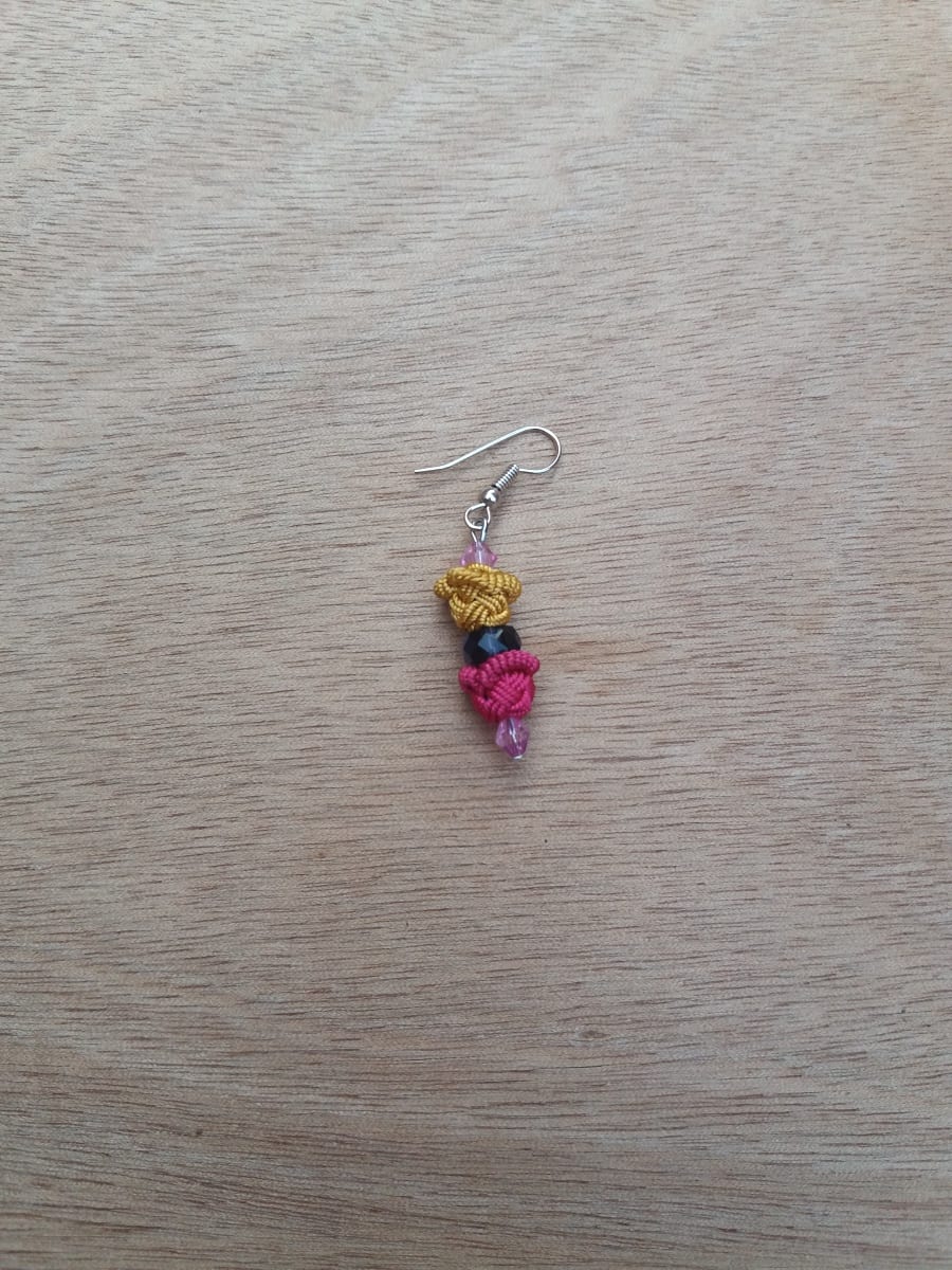 Multi Button Earrings