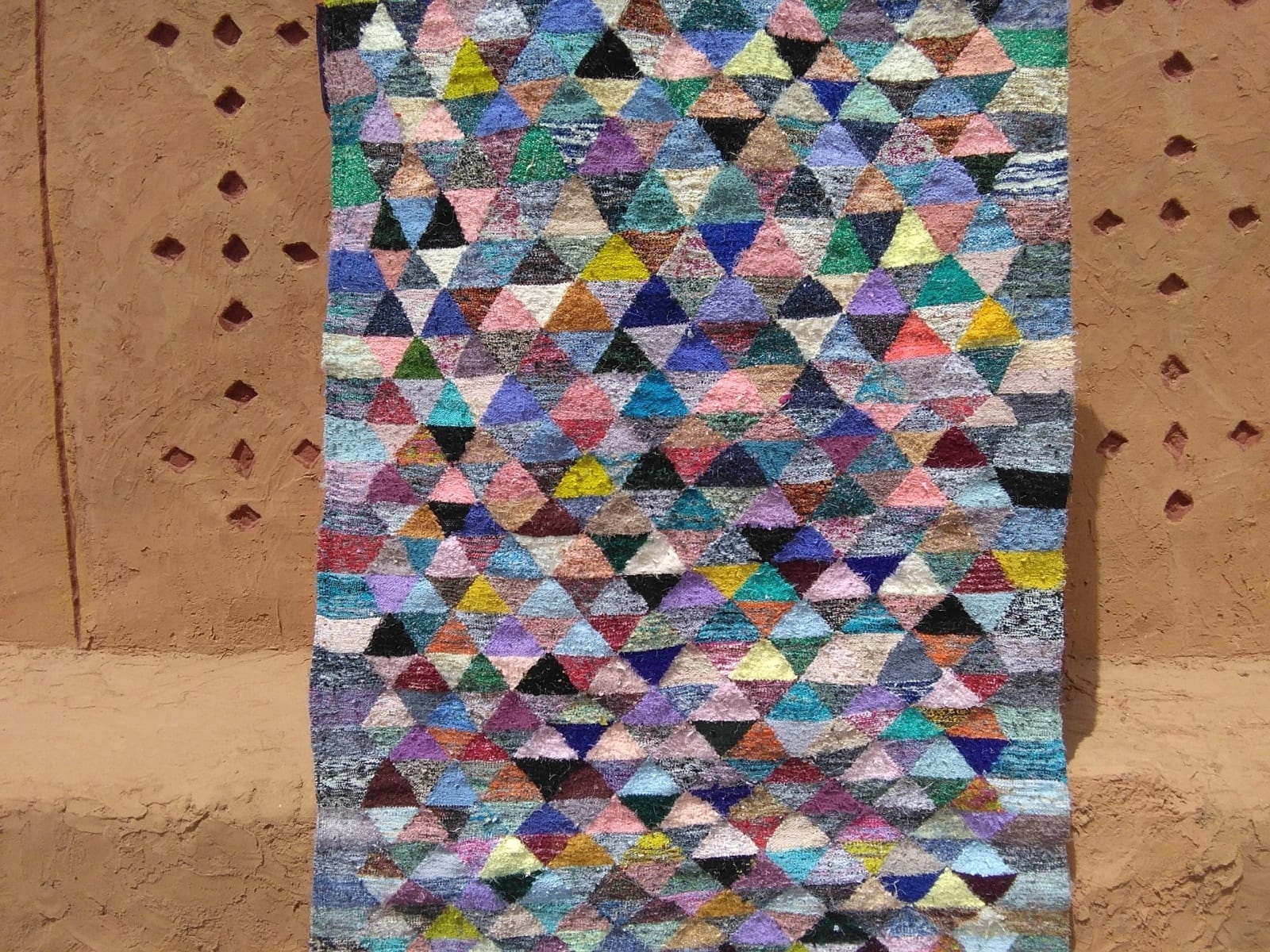 Boucherouite Up Cycled Thread  Colored Morocco
