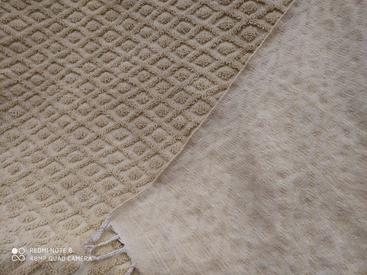  Carpet Assouf Tadout and Sda White Morocco