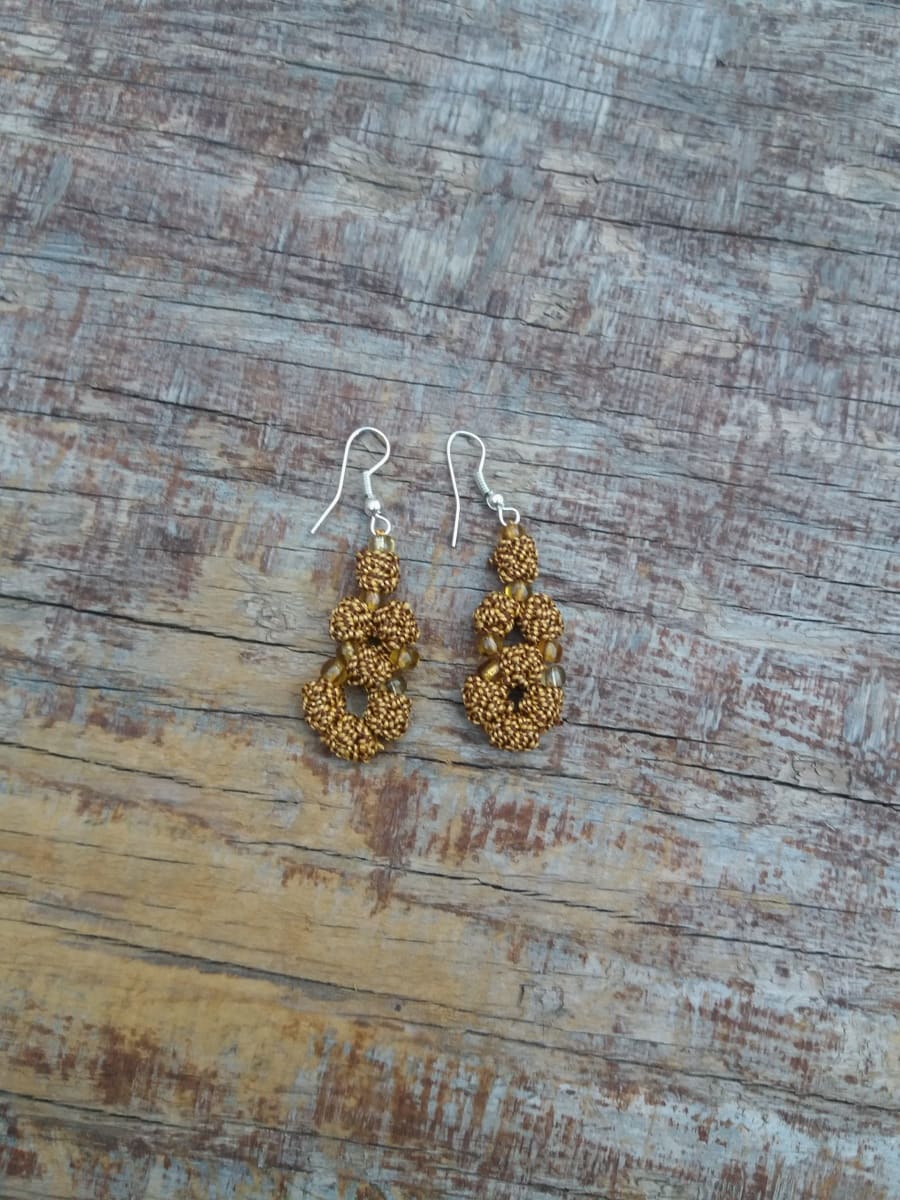 Multi Button Earrings