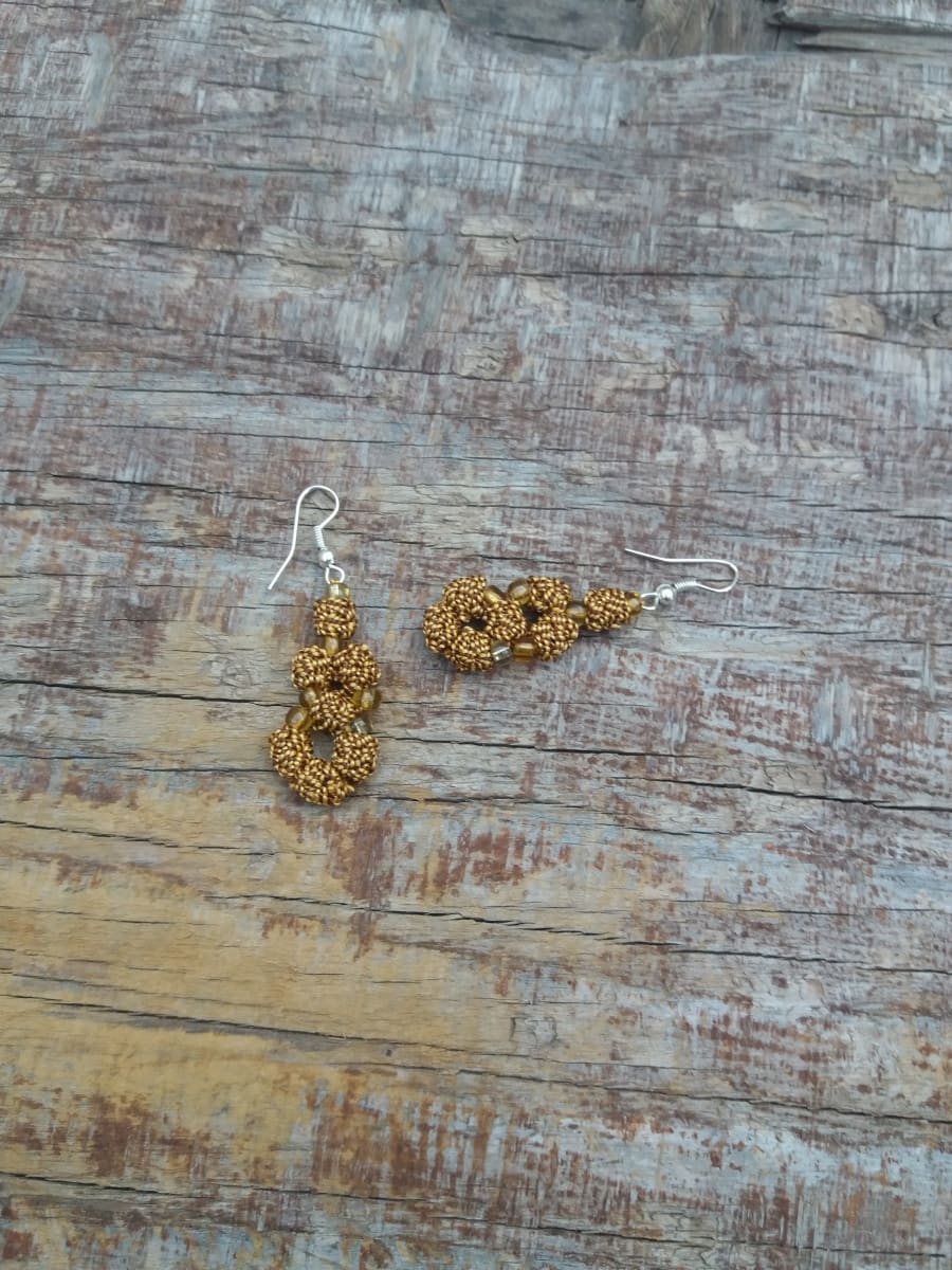 Multi Button Earrings