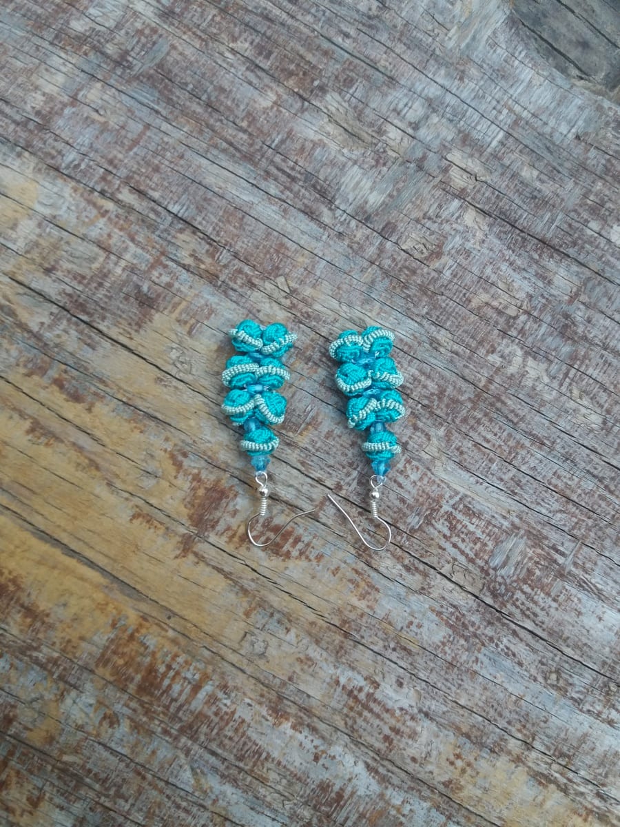 Multi Button Earrings