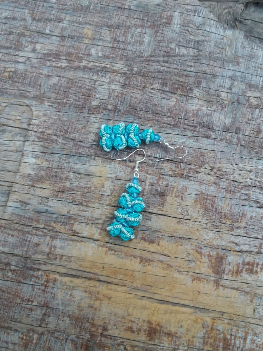 Multi Button Earrings