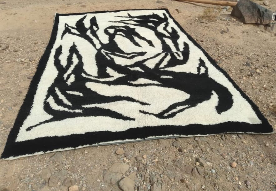 Handmade Moroccan Pileknot Rug