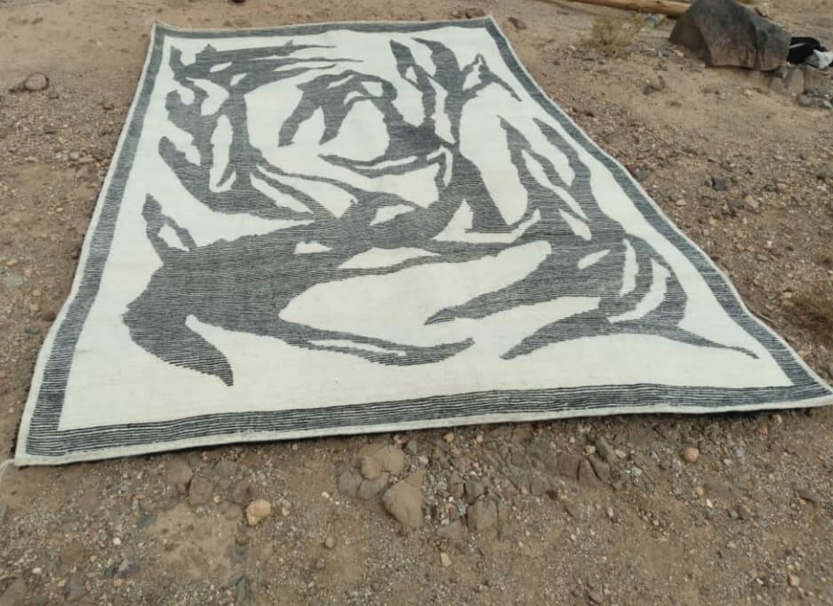 Handmade Moroccan Pileknot Rug