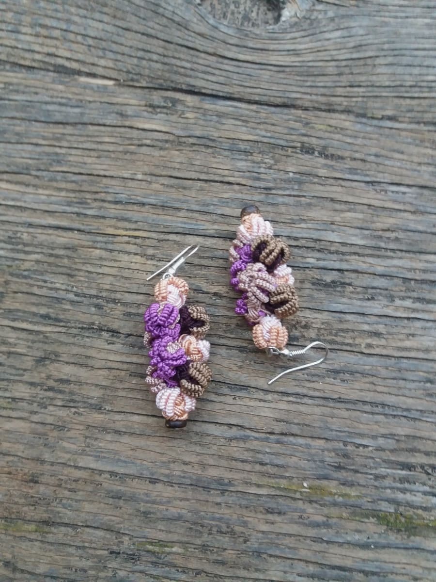 Multi Button Earrings