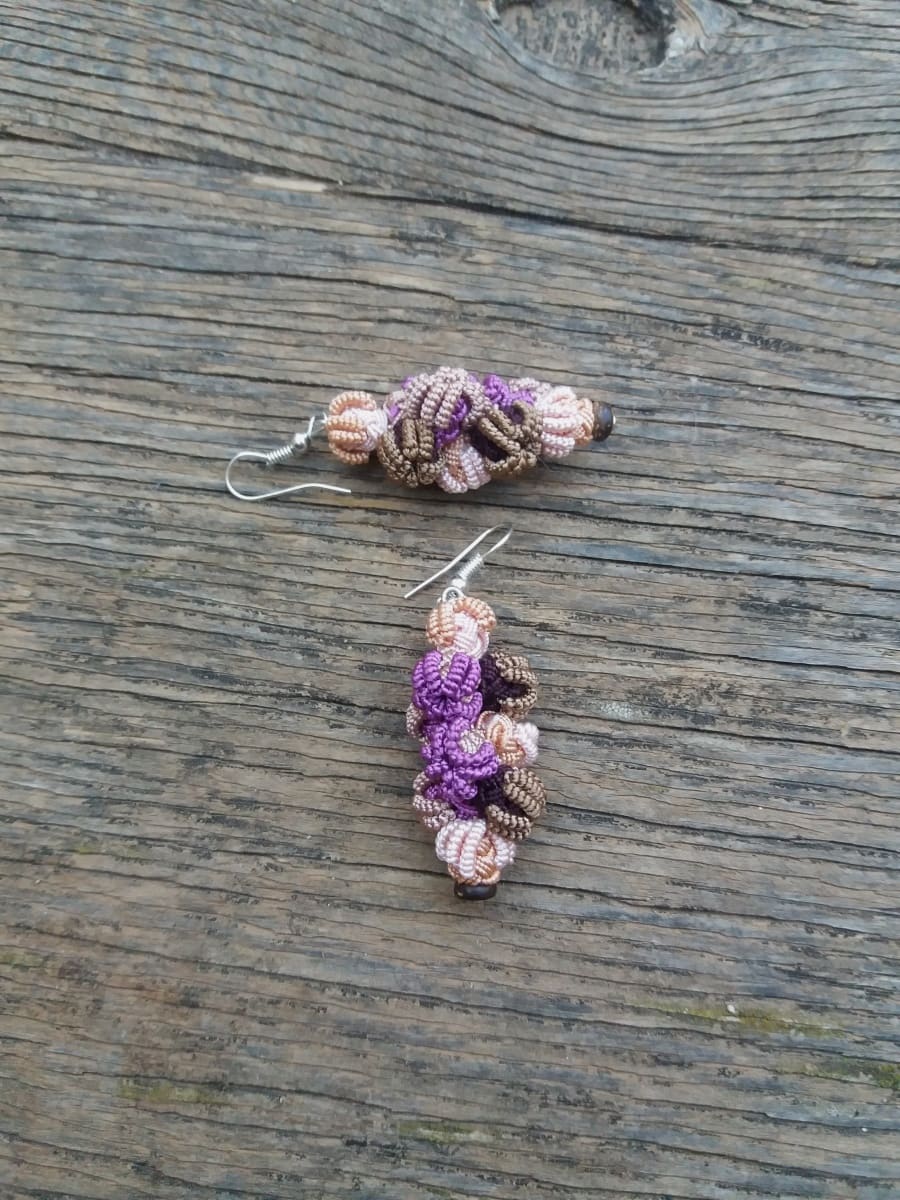 Multi Button Earrings