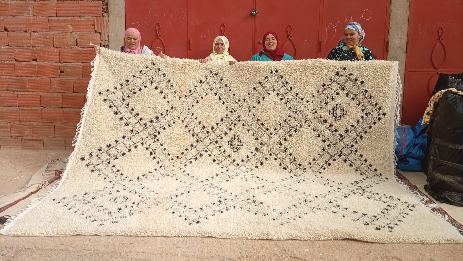 Handmade Pile Knot Rug