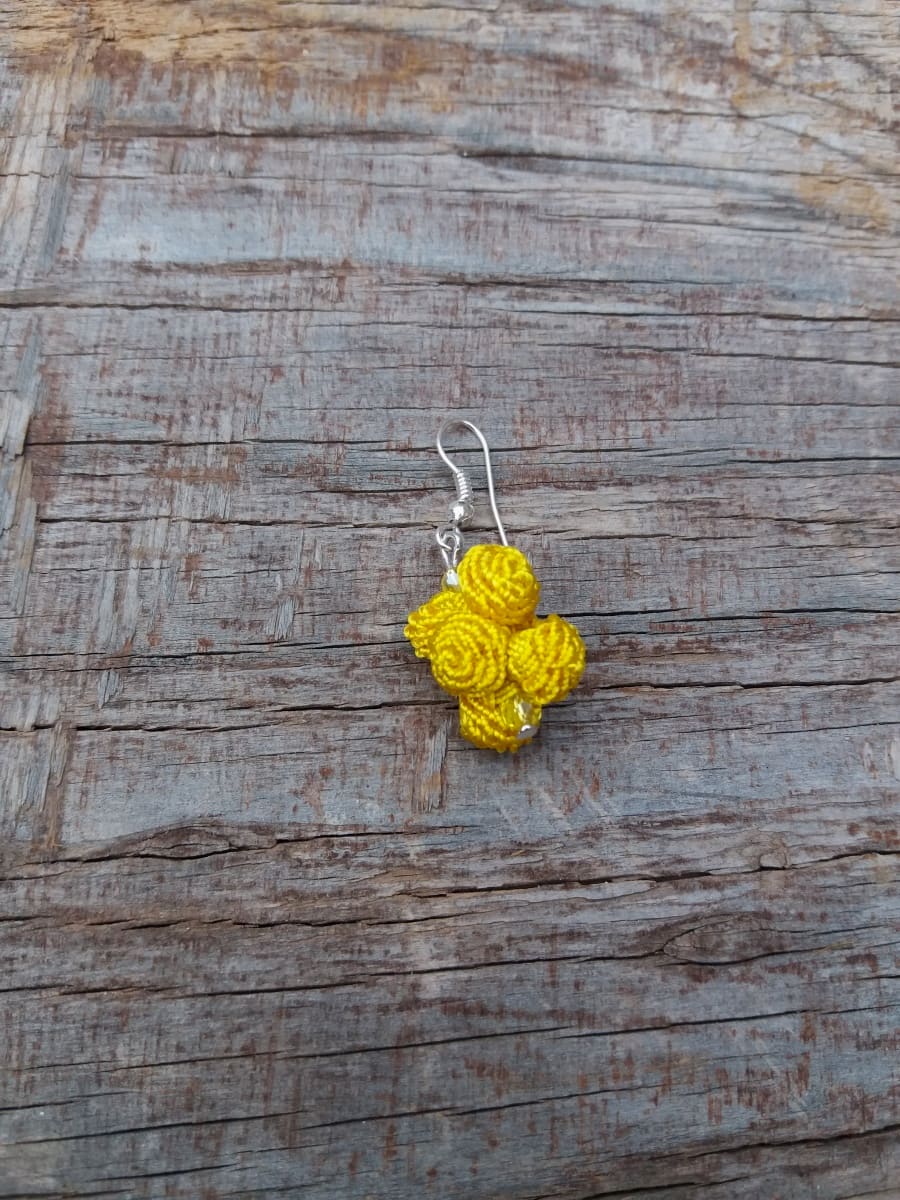 Multi Button Earrings