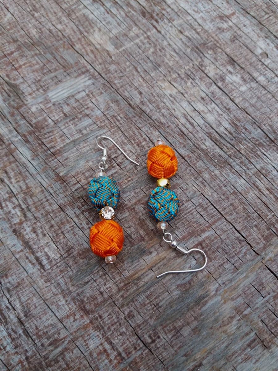 Multi Button Earrings