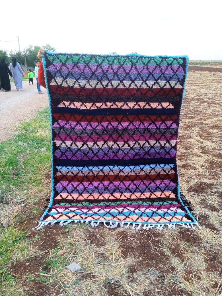  rug Boucherwitte Alkoba  Colored Morocco