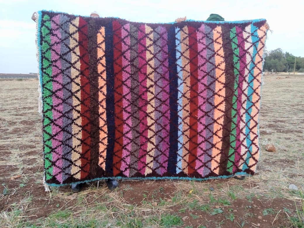  rug Boucherwitte Alkoba  Colored Morocco