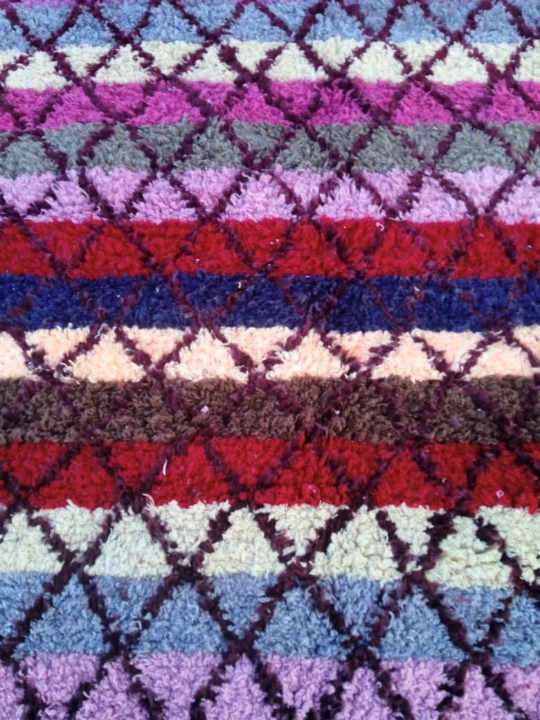  rug Boucherwitte Alkoba  Colored Morocco