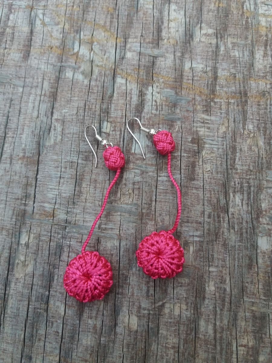 Multi Button Earrings