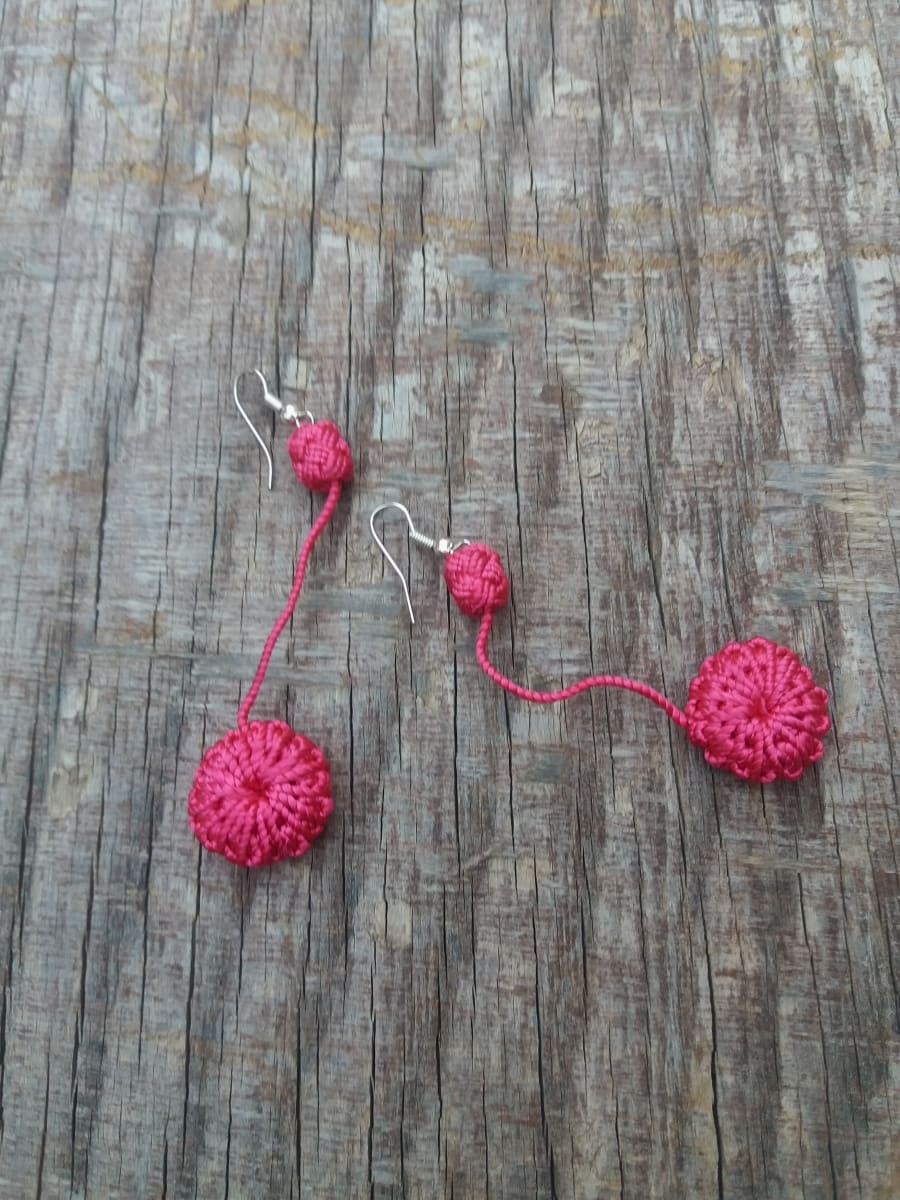 Multi Button Earrings