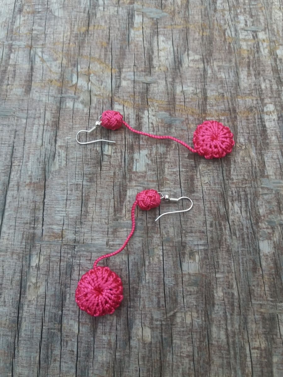 Multi Button Earrings